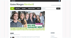 Desktop Screenshot of gutenmorgenbaernbach.at